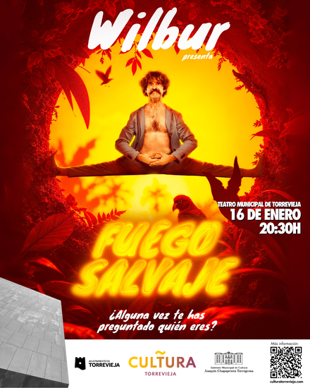 WILBUR llega a Torrevieja con su nuevo espectáculo «FUEGO SALVAJE»