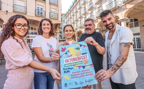 La Plaza Mayor de Elda se convertirá el próximo 25 de octubre en epicentro de la cultura y tradiciones alemanas con la celebración de la Oktoberfest