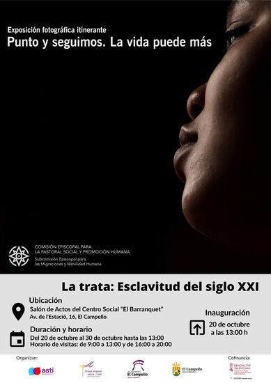 “Punt i seguit: la vida pot més”, títol de l’exposició fotogràfica que arreplega el drama del tràfic que pot visitar-se a El Campello fins al 30 d’octubre