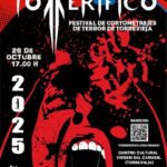 Este domingo, 26 de octubre, se celebra el FESTIVAL DE CORTOS DE CINE DE TERROR “TORRERÍFICO” en el centro cultural Virgen del Carmen de Torrevieja