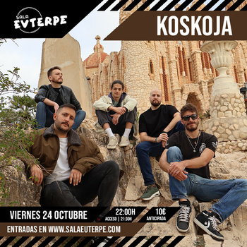 Cap de setmana 100% alacantí en Sala Euterpe amb tres bandes de la província: Koskoja, Elsa Grande i Resiste Makondo