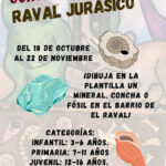 Llega la séptima edición de concurso de dibujo“RAVAL JURÁSICO”