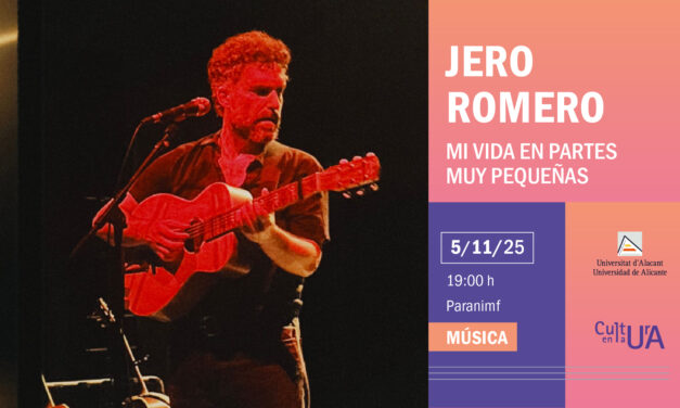 Concierto en acústico en la Universidad de Alicante de Jero Romero