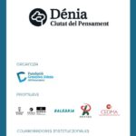 Dénia, Ciutat del Pensament’ abre a la ciudadanía espacios de reflexión y diálogo en torno al territorio, ciencias sociales, arte, empresa y humanidades