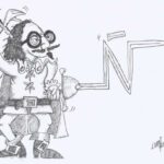 Quevedo. Viñeta #46 de Luis Antonio Mac-Beath, Luant