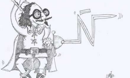 Quevedo. Viñeta #46 de Luis Antonio Mac-Beath, Luant