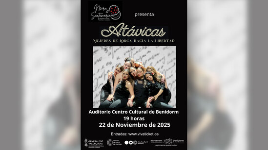 Cultura de Benidorm pone a la venta las entradas para el espectáculo de danza ‘Atávicas’