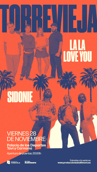 Torrevella vibrarà amb SIDONIE i LA LA LOVE YOU en el concert estrela de les Festes Patronals