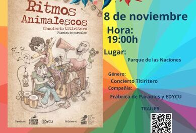 Aquest dissabte finalitza el I Cicle de Teatre de Carrer de Torrevella amb el concert titellaire “RITUS ANIMALESCOS”