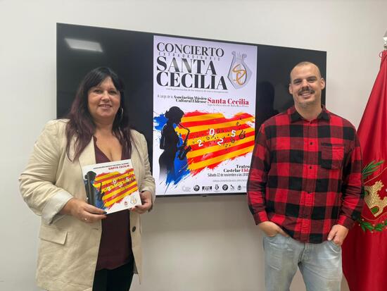 La AMCE Santa Cecilia celebra al novembre el mes de la seua patrona amb diferents activitats com a jornades de convivència, audicions i el tradicional Concert Extraordinari