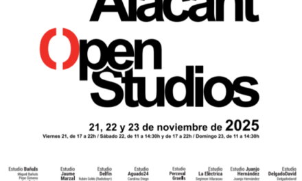 Más de 80 artistas mostrarán su obra en la tercera edición de Alacant Open Studios en noviembre en un recorrido por 16 estudios en la ciudad de Alicante