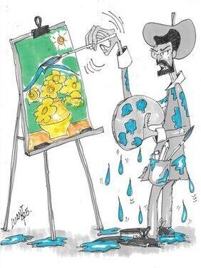 Los Girasoles de Barcala. Viñeta #47 de Luis Antonio Mac-Beath, Luant