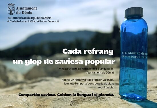 Dénia posa en valor la llengua, la sostenibilitat i el patrimoni immaterial valencià amb una campanya participativa de refranys