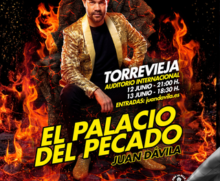 JUAN DÁVILA regresa a Torrevieja en junio con “EL PALACIO DEL PECADO”, el show más gamberro y atrevido 