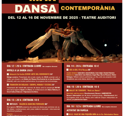 Ultramar Dansa | 11é Festival de dansa contemporània de Dénia