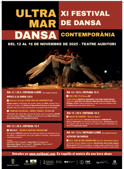 Ultramar Danza | 11.º Festival de danza contemporánea de Dénia