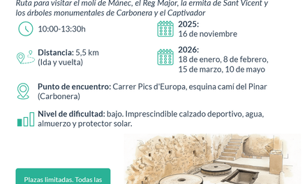 L’Alfàs del Pi organiza este domingo una nueva visita guiada gratuita por la ruta ‘Los caminos del agua’