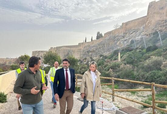 Barcala destaca que “estamos llevando a cabo la mayor inversión de la historia en el Castillo de Santa Bárbara”