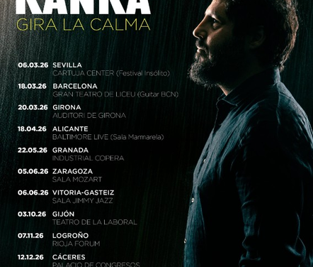 El Kanka anuncia las diez primeras fechas de su gira presentación de La Calma