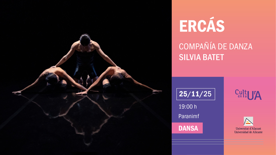 El projecte Ercás de dansa dimarts que ve 25 de novembre en el Paranimf de la UA