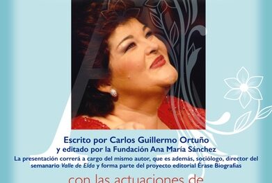 El Teatro Castelar acogerá el próximo 5 de diciembre el concierto-presentación de la biografía oficial de Ana María Sánchez