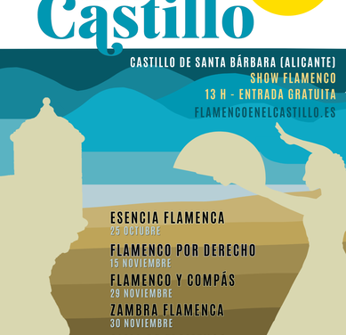 El ciclo ‘Flamenco en el Castillo’ ofrece dos nuevas citas en el Castillo de Santa Bárbara 