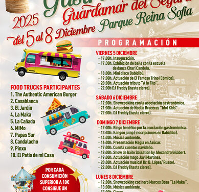 2ª Edición  Gastronavidad 2025 en Guardamar del Segura, desde el 5 al 8 de diciembre de 2025