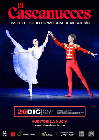 El Ballet de la Ópera Nacional de Kirguistán representará El Cascanueces en La Nucía