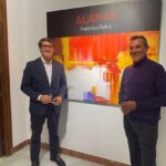 El artista Francisco Rubio presenta en la Diputación de Alicante su innovadora producción y su pasión por el arte 