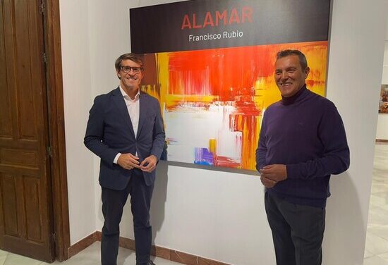 L’artista Francisco Rubio presenta en la Diputació d’Alacant la seua innovadora producció i la seua passió per l’art