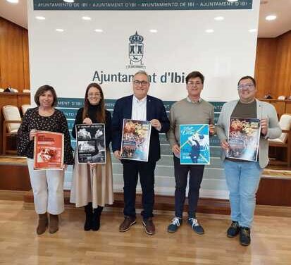 Ibi presenta el cartel y anuncia el pregonero de  sus Fiestas de Invierno