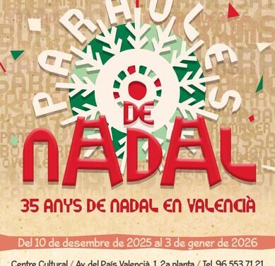 Alcoy celebra 35 años de Navidad en valenciano con la gran exposición interactiva y retrospectiva «Paraules de Nadal»