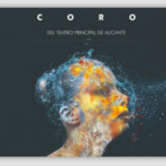 El Principal da la bienvenida a la Navidad con una actuación en la fachada del Teatro