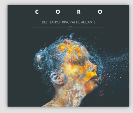 El Principal da la bienvenida a la Navidad con una actuación en la fachada del Teatro