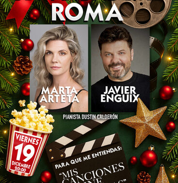 Juan Luis Iborra va a estrenar en el Cine Roma  un Musical Navideño con Marta Arteta, Javier Enguix y Dustin Calderón