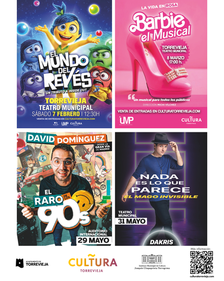 Cultura Torrevieja presenta un nuevo avance de programación de la nueva temporada