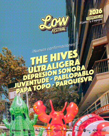 Low Festival 2026 se adelanta a la Navidad con nuevas confirmaciones encabezadas por The Hives y Ultraligera