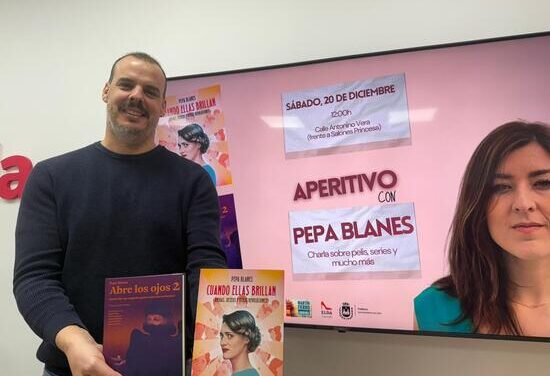 La periodista eldense Pepa Blanes presentará sus dos nuevos libros en Elda en un encuentro en el que abordará diferentes temáticas con el cine como hilo conductor