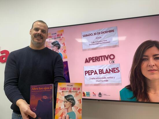 La periodista eldense Pepa Blanes presentarà els seus dos nous llibres a Elda en una trobada en el qual abordarà diferents temàtiques amb el cinema com a fil conductor