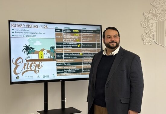 Rutes nadalenques, patrimoni i gastronomia marquen la programació turística de gener a Oriola