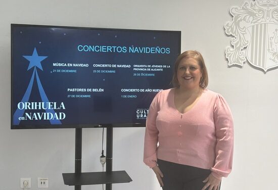Cultura Orihuela celebra la Navidad con un programa de conciertos