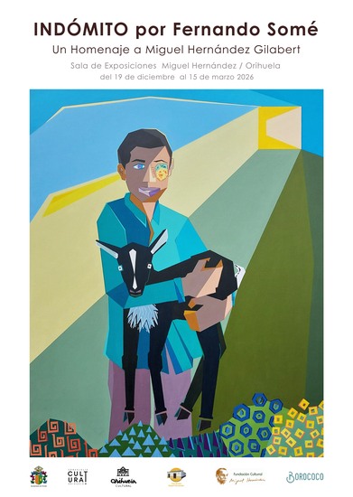 Orihuela, punto de partida de “Indómito”, una exposición cubista y colorista dedicada a Miguel Hernández