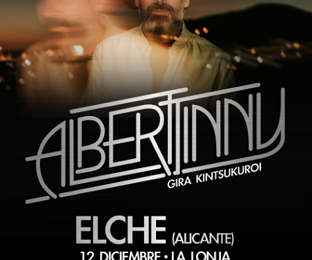 Alberttinny en concierto en la Sala La Llotja de Elche
