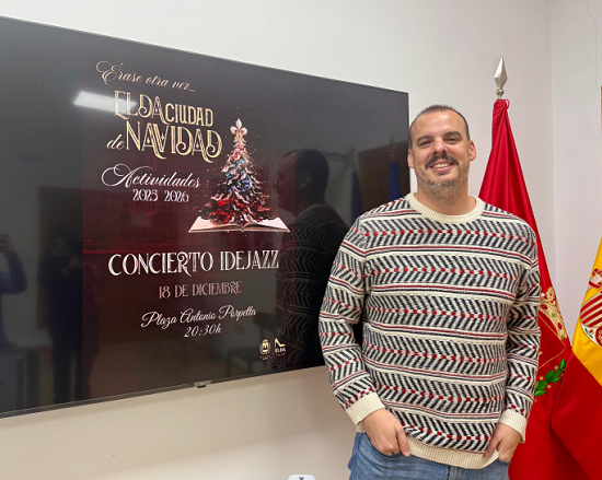 La programació de Nadal Eldense continua amb el tradicional concert de Idejazz en la Plaça Antonio Porpetta