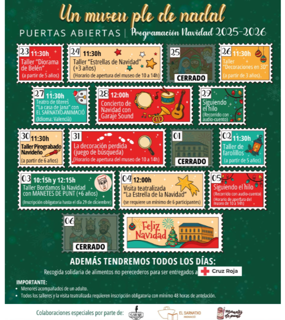 El Nadal arriben al muBoma d’Alcoi