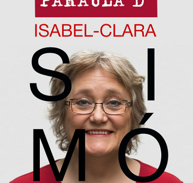 Palabra de Isabel-Clara Simó en el Teatro Calderón de Alcoy