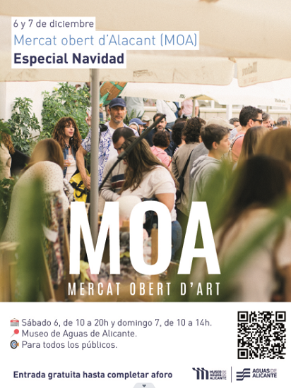 El Museo de Aguas de Alicante cierra su agenda cultural 2025 con la exposición de su II Maratón Fotográfico-Social y el Mercat Obert D´Art (MOA)