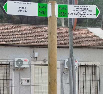 Medi Ambient d’Oriola conclou la millora de la sendera SL-CV 139 de Hurchillo