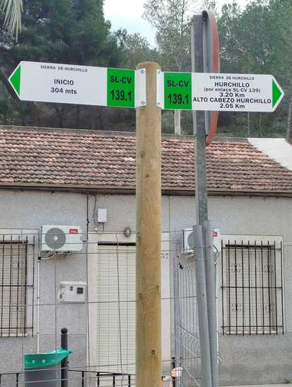 Medio Ambiente de Orihuela concluye la mejora del sendero SL-CV 139 de Hurchillo