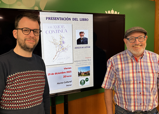 Adalís de Liétor presenta en Petrer su nuevo poemario “Y el amor continúa”